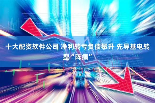 十大配资软件公司 净利转亏负债攀升 先导基电转型“阵痛”